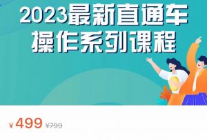 2023最新引力魔方系列课程，如何利用直通车去冲销量-吾藏分享