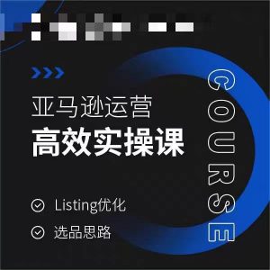 亚马逊运营高效实操课，Listing优化，选品思路-吾藏分享