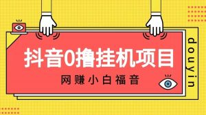 抖音全自动挂机薅羊毛，单号一天5-500＋，纯躺赚不用任何操作-吾藏分享