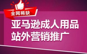 亚马逊成人用品站外营销推广，​成人用品新品推广方案，助力打造类目爆款-吾藏分享