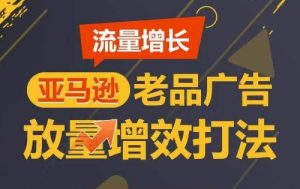 流量增长 亚马逊老品广告放量增效打法，短期内广告销量翻倍-吾藏分享