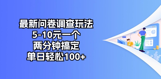 图片[1]-最新问卷调查玩法，5-10元一个，两分钟搞定，单日轻松100+-吾藏分享