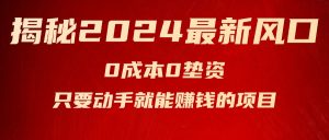 揭秘2024最新风口，0成本0垫资，新手小白只要动手就能赚钱的项目—空调-吾藏分享