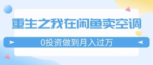 重生之我在闲鱼卖空调，0投资做到月入过万，迎娶白富美，走上人生巅峰-吾藏分享