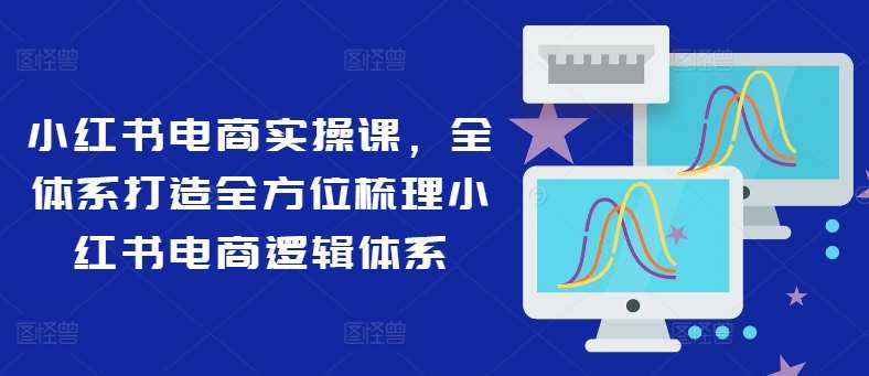 小红书电商实操课，全体系打造全方位梳理小红书电商逻辑体系-吾藏分享