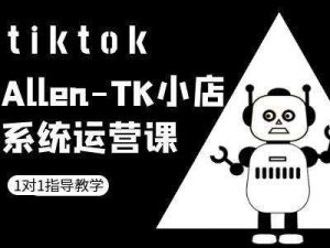 TK小店系统运营课-tiktok跨境电商教程-吾藏分享