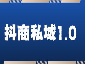 抖商服务私域1.0，抖音引流获客详细教学-吾藏分享