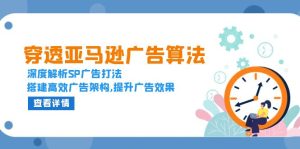 穿透亚马逊广告算法，深度解析SP广告打法，搭建高效广告架构,提升广告效果-吾藏分享