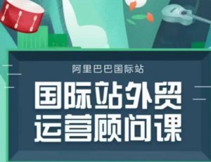 国际站运营顾问系列课程，一套完整的运营思路和逻辑-吾藏分享