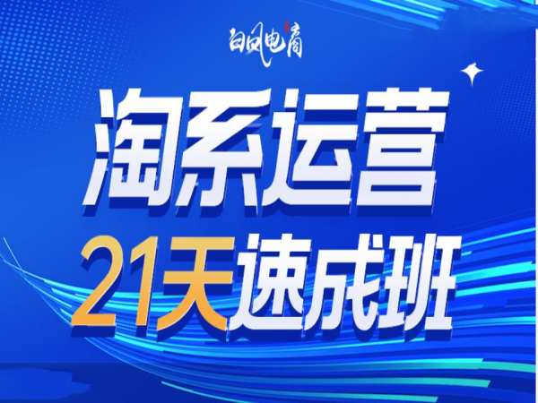 淘系运营21天速成班35期，年前最后一波和2025方向-吾藏分享